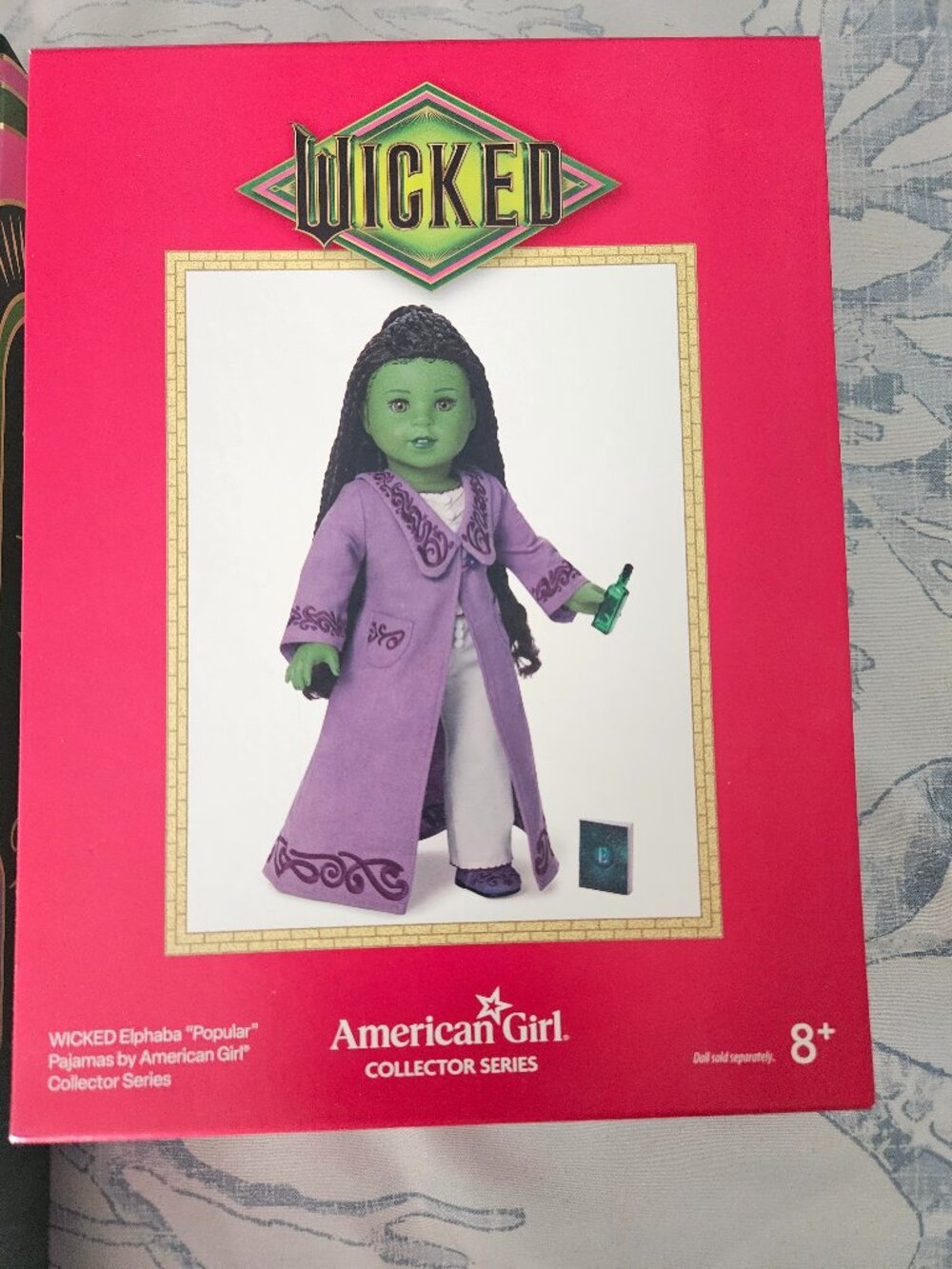 American girl doll Elphaba's pajamas brand new in box